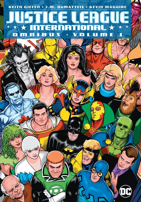 Justice League International Omnibus #1 cover