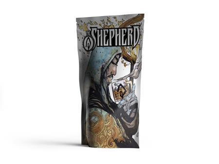 COMICS & COFFEE SHEPHERD DARK ROAST 12 OZ WITH DIGITAL DOWNLOAD