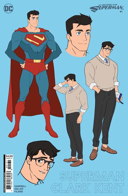 MY ADVENTURES WITH SUPERMAN #1 (OF 6) CVR C CHARACTER DESIGN CARD STOCK VAR