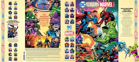 DC VERSUS MARVEL OMNIBUS HC GEORGE PEREZ CVR