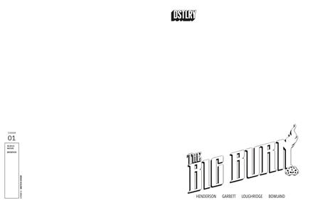 BIG BURN #1 (OF 3) CVR G BLANK SKETCH VAR