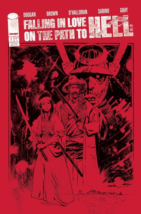 FALLING IN LOVE ON THE PATH TO HELL #1 Second Printing (MR)