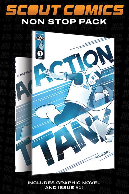 ACTION TANK VOL 1 SCOOT COLLECTORS PACK #1 AND COMPLETE TP (NON STOP)