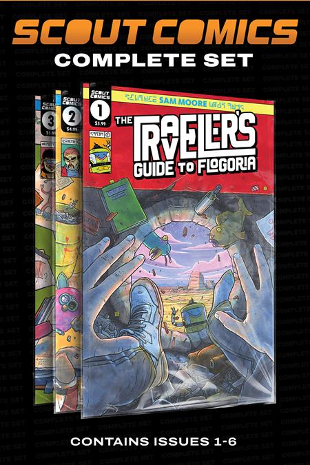 TRAVELERS GUIDE TO FLOGORIA COMPLETE SET 