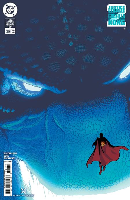 Weekly Pull list - JUSTICE LEAGUE VS GODZILLA VS KONG 2 #1 (OF 7) CVR G INC 1:25 KEVIN MAGUIRE CARD STOCK VAR