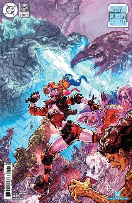 Weekly Pull list - JUSTICE LEAGUE VS GODZILLA VS KONG 2 #1 (OF 7) CVR H INC 1:50 CARLOS DANDA CARD STOCK VAR