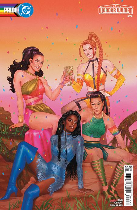 WONDER WOMAN #22 CVR D KEVIN WADA DC PRIDE CARD STOCK VAR