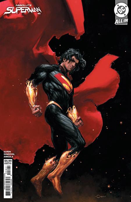 Weekly Pull list - ABSOLUTE SUPERMAN #8 CVR B CLAYTON CRAIN CARD STOCK VAR