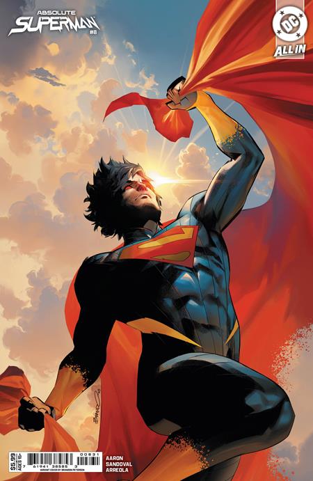 Weekly Pull list - ABSOLUTE SUPERMAN #8 CVR C BRANDON PETERSON CARD STOCK VAR