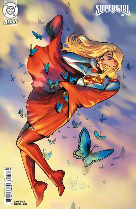 SUPERGIRL #2 CVR F INC 1:50 MIRKA ANDOLFO CARD STOCK VAR