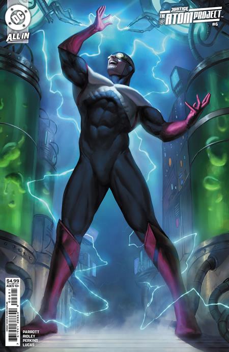 Weekly Pull list - JUSTICE LEAGUE THE ATOM PROJECT #6 (OF 6) CVR B AARON BARTLING CARD STOCK VAR