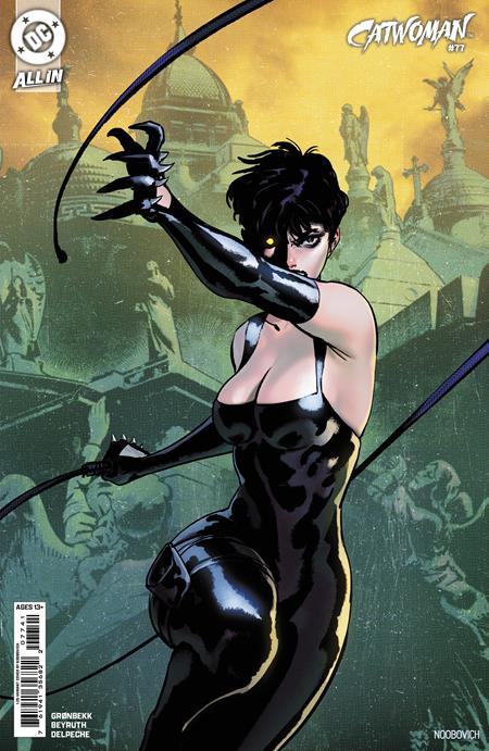 CATWOMAN #77 CVR D INC 1:25 NOOBOVICH CARD STOCK VAR
