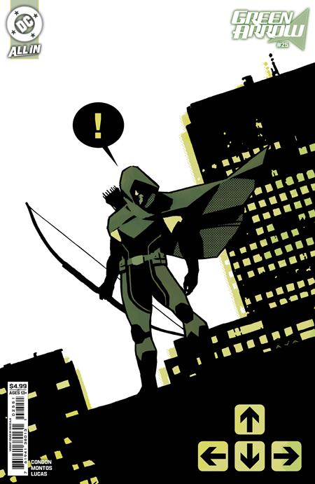 GREEN ARROW #25 CVR B DAVID AJA CARD STOCK VAR