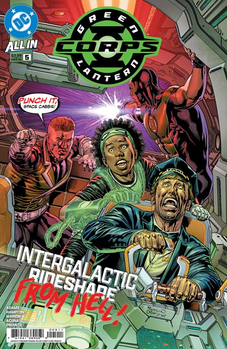 GREEN LANTERN CORPS #5 CVR A FERNANDO PASARIN & OCLAIR ALBERT