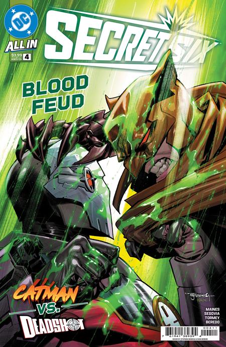 Weekly Pull list - SECRET SIX #4 (OF 6) CVR A STEPHEN SEGOVIA