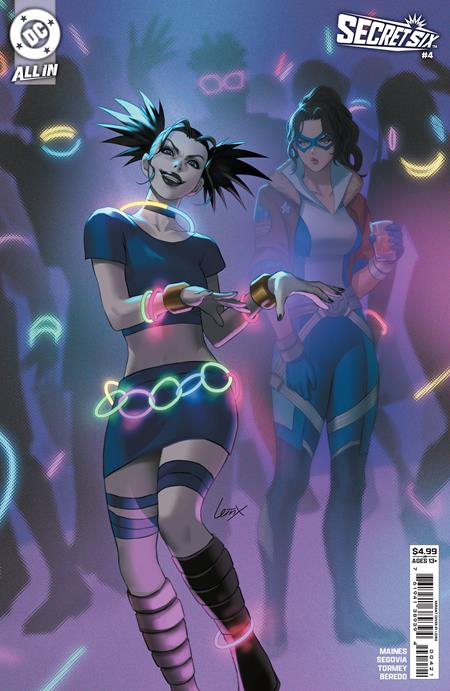 Weekly Pull list - SECRET SIX #4 (OF 6) CVR B LESLEY LEIRIX LI CARD STOCK VAR