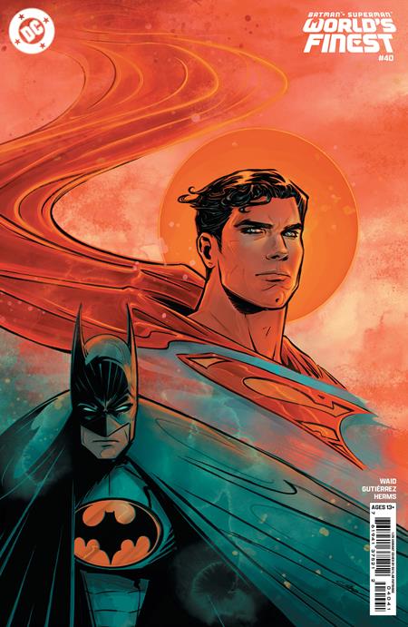 BATMAN SUPERMAN WORLDS FINEST #40 CVR E INC 1:25 SKYLAR PATRIDGE CARD STOCK VAR