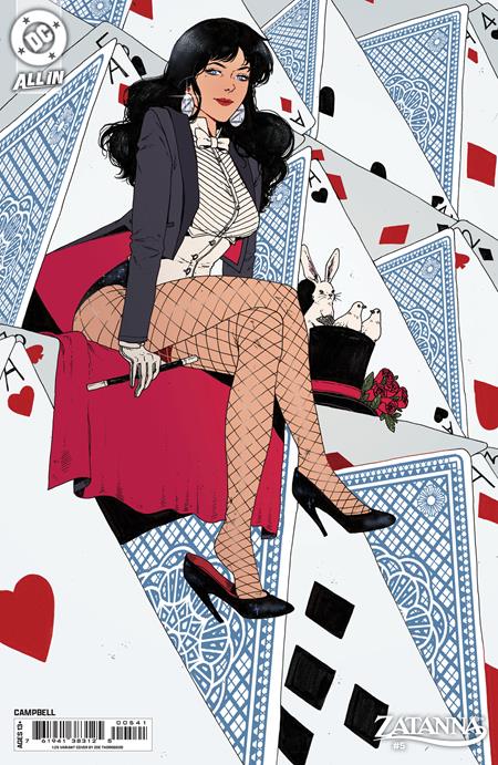 ZATANNA #5 (OF 6) CVR E INC 1:25 ZOE THOROGOOD CARD STOCK VAR