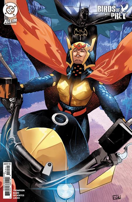 Weekly Pull list - BIRDS OF PREY #22 CVR E INC 1:25 EDWIN GALMON CARD STOCK VAR