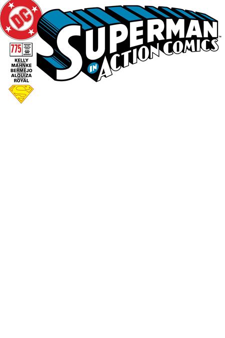 ACTION COMICS #775 FACSIMILE EDITION CVR D BLANK CARD STOCK VAR - PRE ORDER/ÖN SİPARİŞ [APR25]