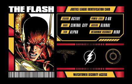 FLASH JUSTICE LEAGUE MEMBERSHIP CARD OPT-IN BUNDLES OF 25 (PAID) (NET)