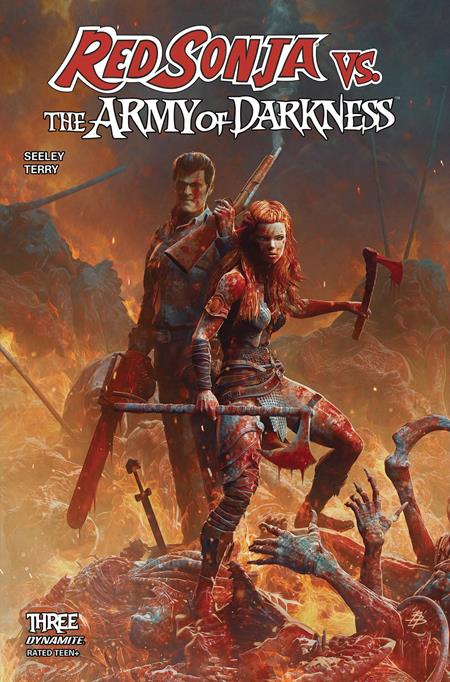 Red Sonja vs. The Army of Darkness #3 cover