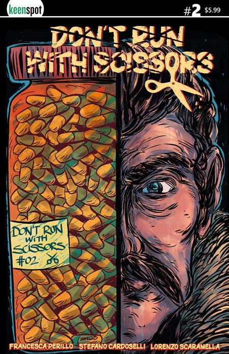 DONT RUN WITH SCISSORS #2 CVR B LORENZO SCARAMELLA VAR