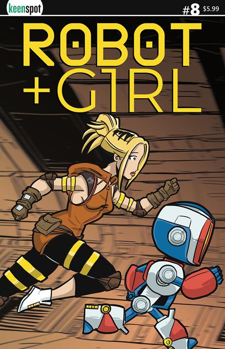 ROBOT + GIRL #8 CVR A MIKE WHITE