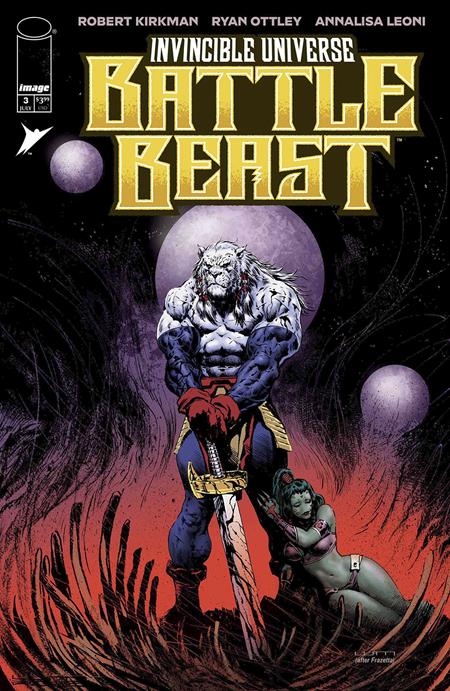 INVINCIBLE UNIVERSE BATTLE BEAST #3 CVR E INC 1:50 LIAM SHARP VAR