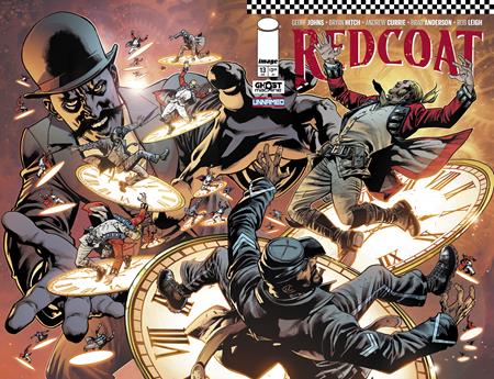 Weekly Pull list - REDCOAT #13 CVR A BRYAN HITCH & BRAD ANDERSON WRAPAROUND