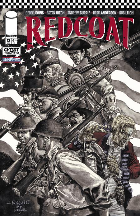 Weekly Pull list - REDCOAT #13 CVR B DUNCAN FEGREDO VAR