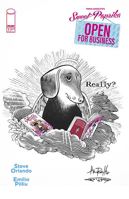 MIRKA ANDOLFOS SWEET PAPRIKA OPEN FOR BUSINESS #5 (OF 5) CVR D AARON REYNOLDS VAR (MR) - PRE ORDER/ÖN SİPARİŞ [APR25]