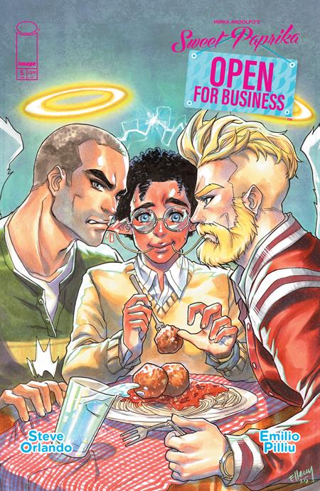 MIRKA ANDOLFOS SWEET PAPRIKA OPEN FOR BUSINESS #5 (OF 5) CVR F ELMER SANTOS VAR (MR)