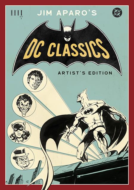 * JIM APAROS DC CLASSICS ARTISTS EDITION HC JIM APARO CVR - PRE ORDER/ÖN SİPARİŞ [APR25]