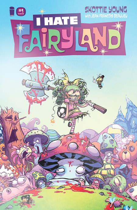  70985304444400121 | I HATE FAIRYLAND @1 FACSIMILE EDITION COVER B SKOTTIE YOUNG FOIL VARIANT | IMAGE  