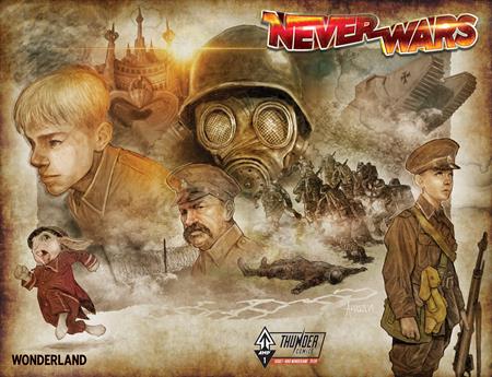 NEVERWARS GEORGIE WONDERLAND #1 (ONE SHOT) CVR B 5 COPY ERWIN ARROZA UNLOCK WRAPAROUND VAR