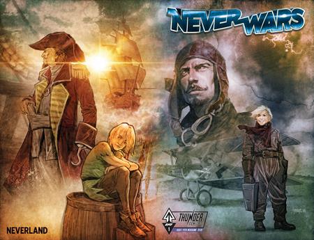 NEVERWARS PETR PAN NEVERLAND #1 (ONE SHOT) CVR B 5 COPY ERWIN ARROZA UNLOCK WRAPAROUND VAR