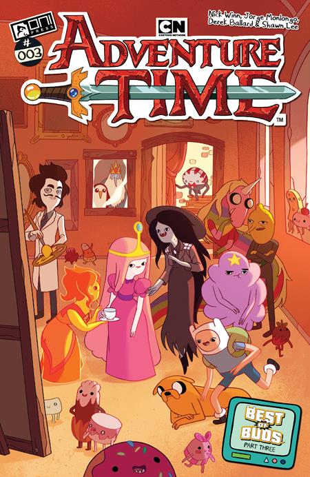Weekly Pull list - ADVENTURE TIME (2025) #3 CVR B JORGE MONLONGO VAR