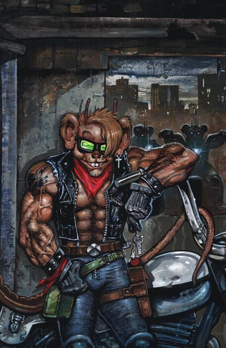 BIKER MICE FROM MARS (2025) #1 CVR I INC 1:100 SIMON BISLEY FULL ART VAR