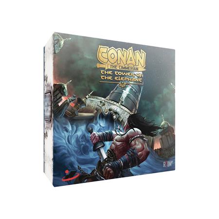 CONAN THE CIMMERIAN THE TOWER OF THE ELEPHANT BOARD GAME