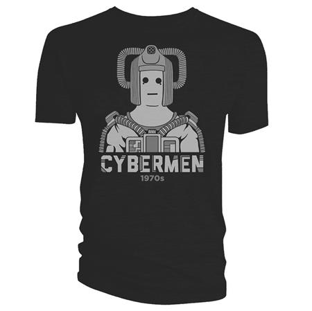 Weekly Pull list - DOCTOR WHO CYBERMEN 1970 T-SHIRT S