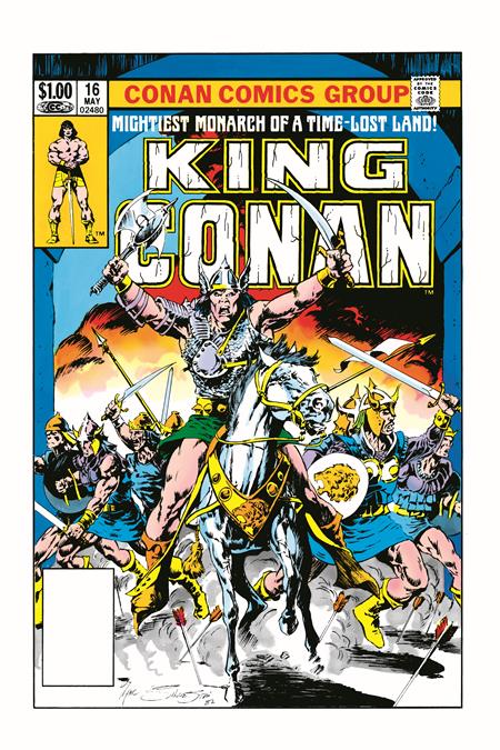 Weekly Pull list - KING CONAN THE ORIGINAL COMICS OMNIBUS HC VOL 01 DIRECT MARKET EXCLUSIVE MARC SILVESTRI CVR (MR)