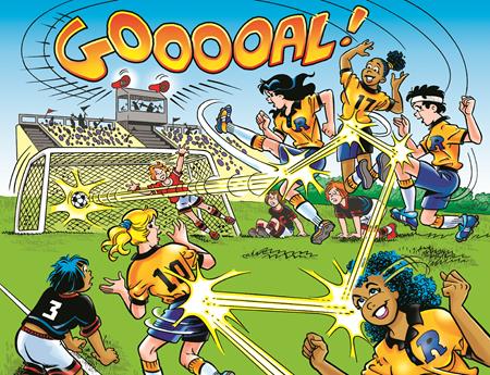  APR2003260559 | ARCHIE COMICS 85TH ANNIVERSARY PRESENTS ARCHIE AMERICAN ALL STARS @1 (ONE SHOT) CVR C STAN GOLDBERG ROSARIO TITO PENA FOIL VAR PRE ORDER/ÖN SİPARİŞ [APR26] | LUNAR  