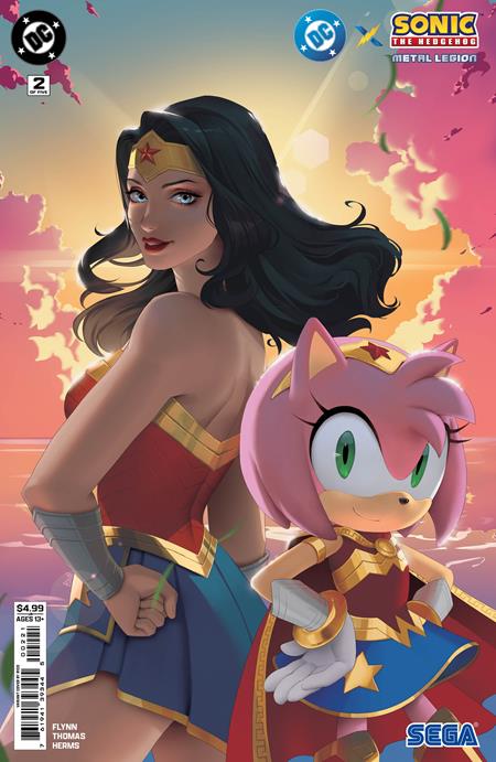 DC X SONIC THE HEDGEHOG THE METAL LEGION #2 (OF 5) CVR B R1C0 CARD STOCK VAR