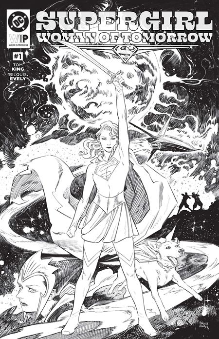 DC W.I.P. SUPERGIRL WOMAN OF TOMORROW #1