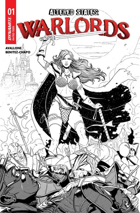 Weekly Pull list - ALTERED STATES WARLORDS #1 CVR K INC 1:15 MARIANO BENITEZ CHAPO LINE ART VAR