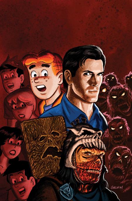 Weekly Pull list - ARCHIE X ARMY OF DARKNESS #5 CVR J INC 1:20 BILL GALVAN VIRGIN VAR