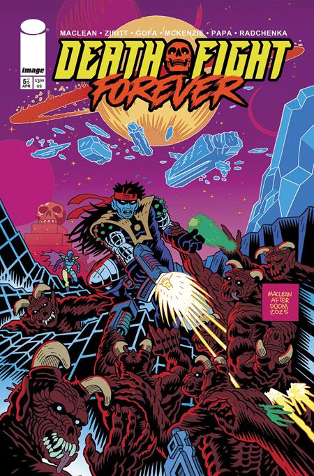  APR2003260935 | DEATH FIGHT FOREVER @5 (OF 5) CVR A ANDREW MACLEAN PRE ORDER/ÖN SİPARİŞ [APR26] | IMAGE  