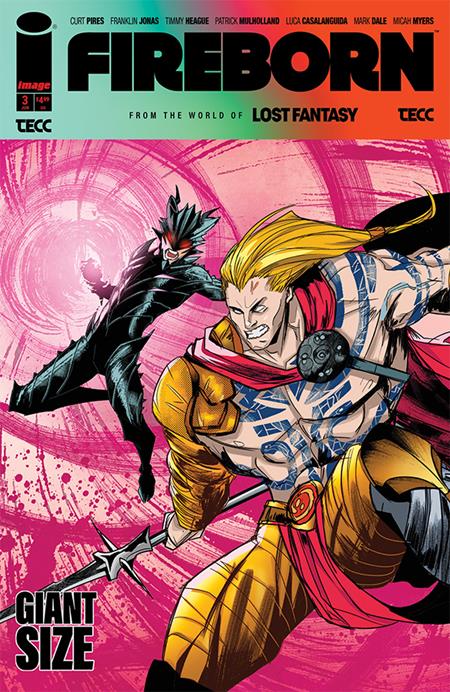 Fireborn #3 cover
