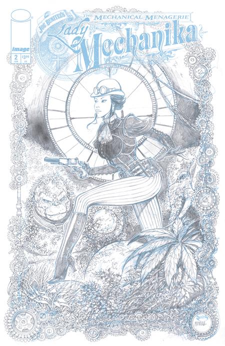 LADY MECHANIKA THE MECHANICAL MENAGERIE #2 (OF 4) CVR C INC 1:10 JOE BENITEZ & MARTIN MONTIEL VAR